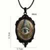 No.P2 - Gothic All-Seeing Eye Pendant – Perfect for Street Photography & Everyday Styling