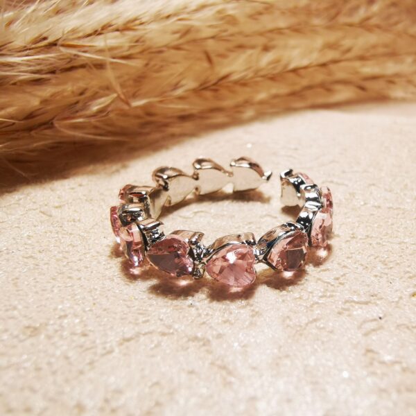 No.R27 - Pink Heart Ring – Perfect for Street Photography & Everyday Styling
