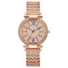 No.W5 - Starry Sky Rose Gold Watch – Perfect for Street Photoaphy & Everyday Styling